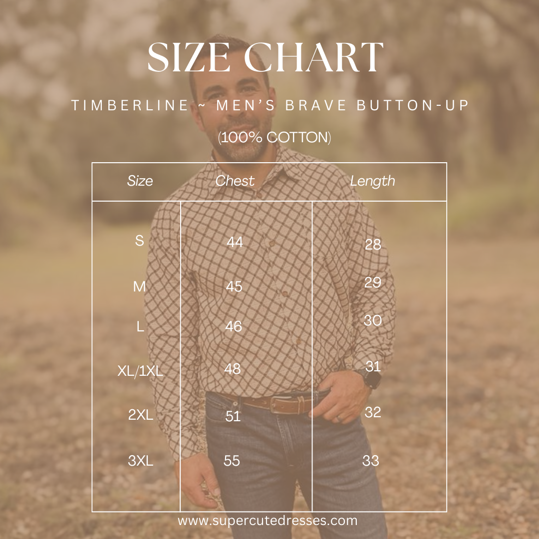 Timberline ~ Men’s Brave Button-up