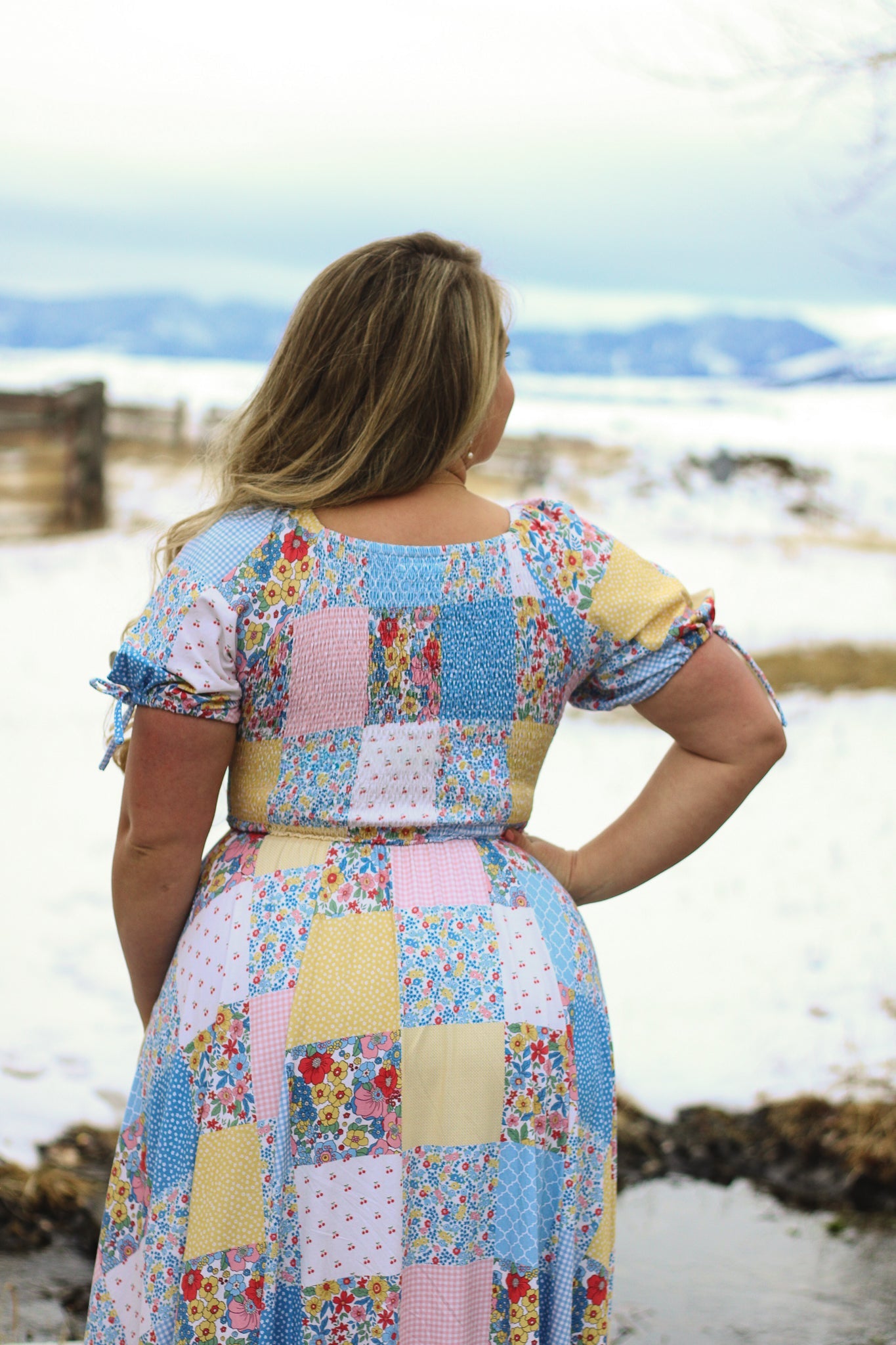 Cottage Calico ~ Folklore Maxi