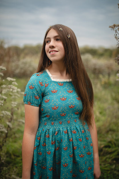 Once a Queen ~ Mini Folklore Dress