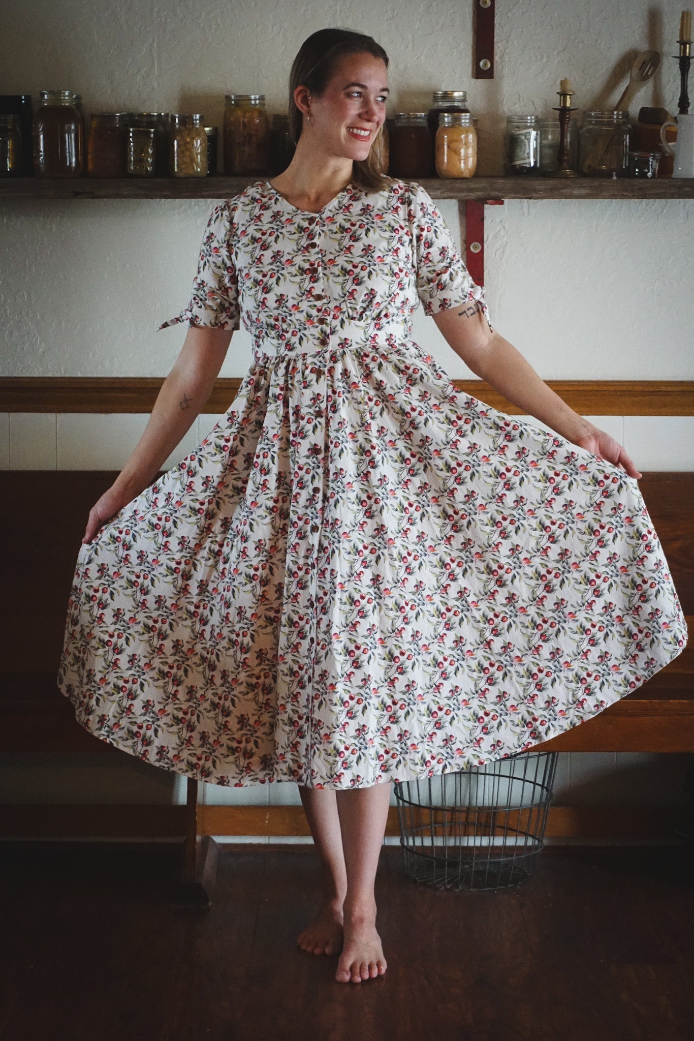 Antique Apples ~ Hearthside Dress