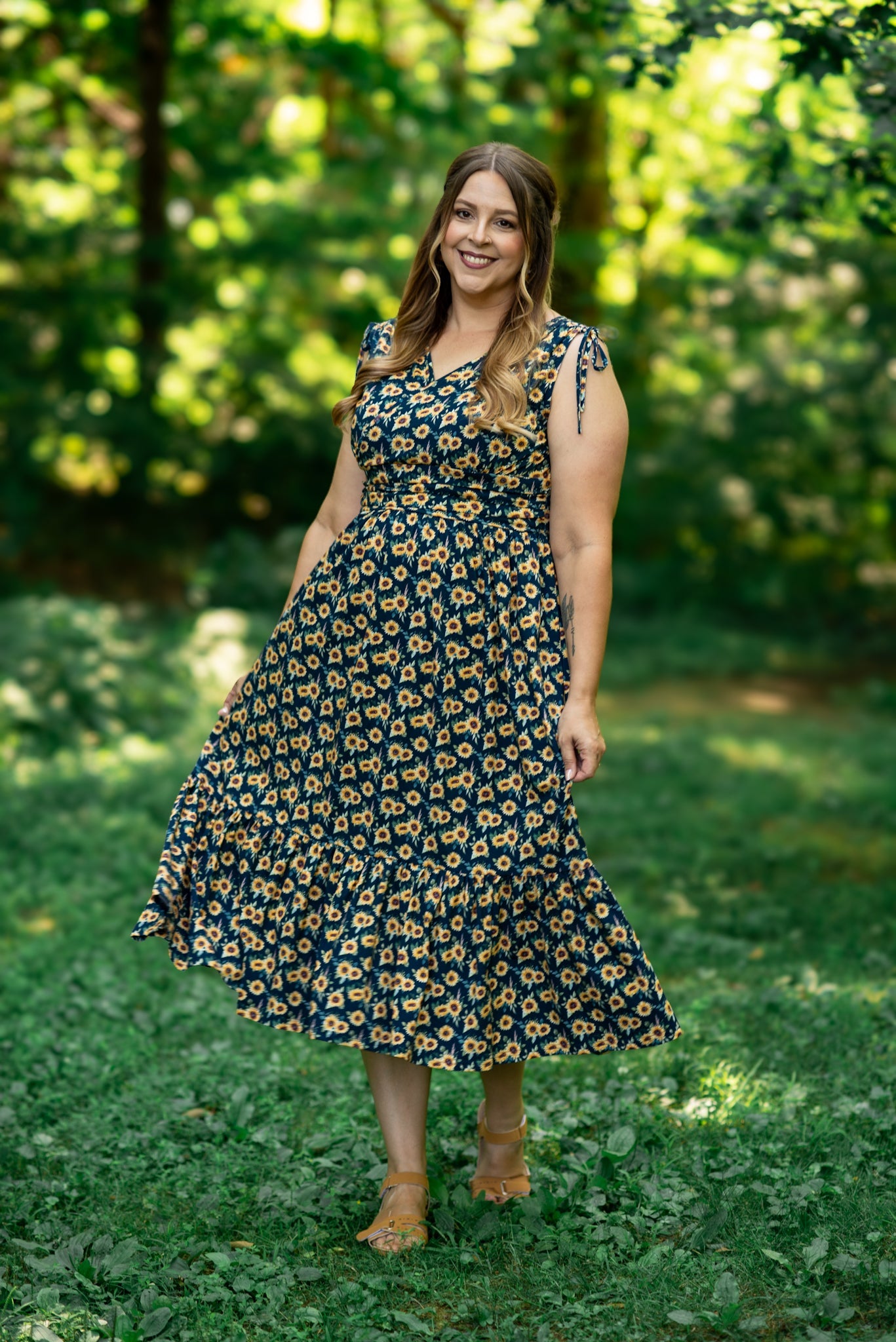 Prairie Sunflower ~ Amorette Dress