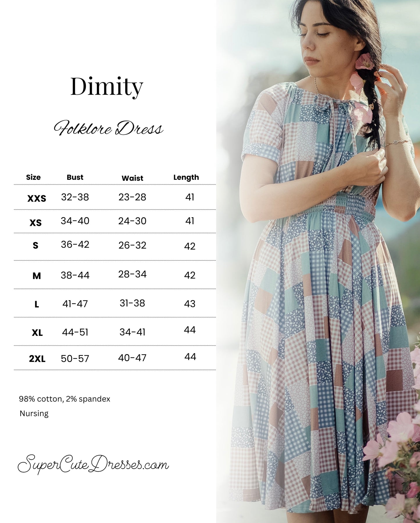 Dimity ~ Folklore Dress