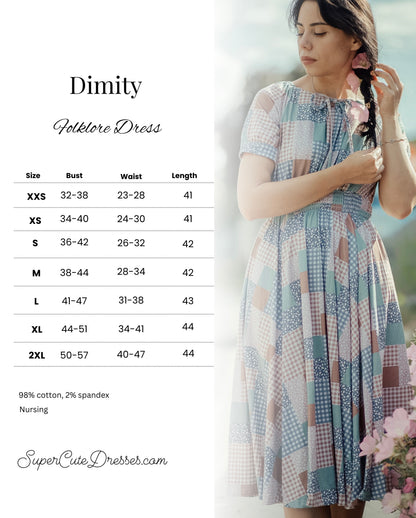 Dimity ~ Folklore Dress