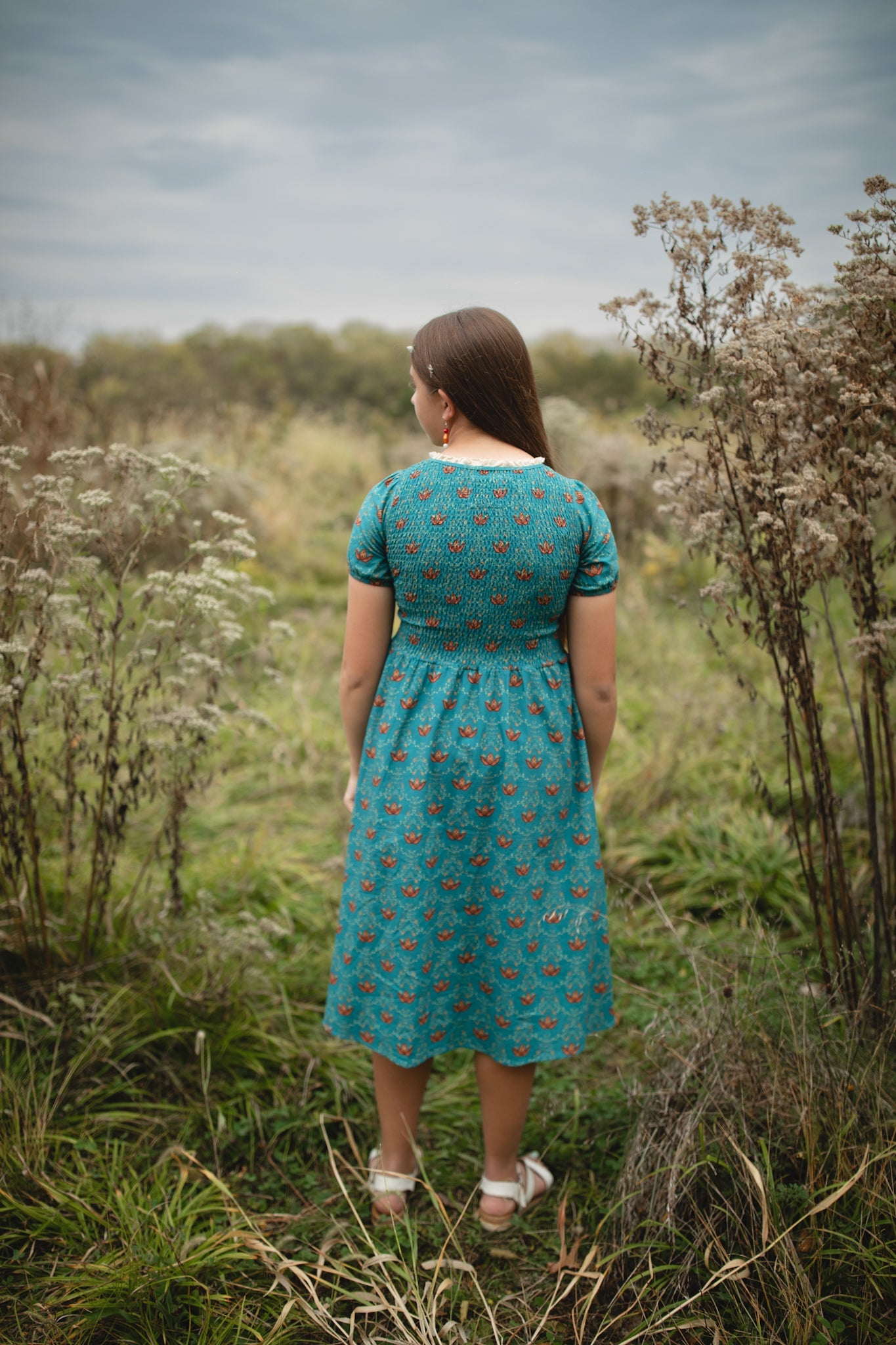 Once a Queen ~ Mini Folklore Dress