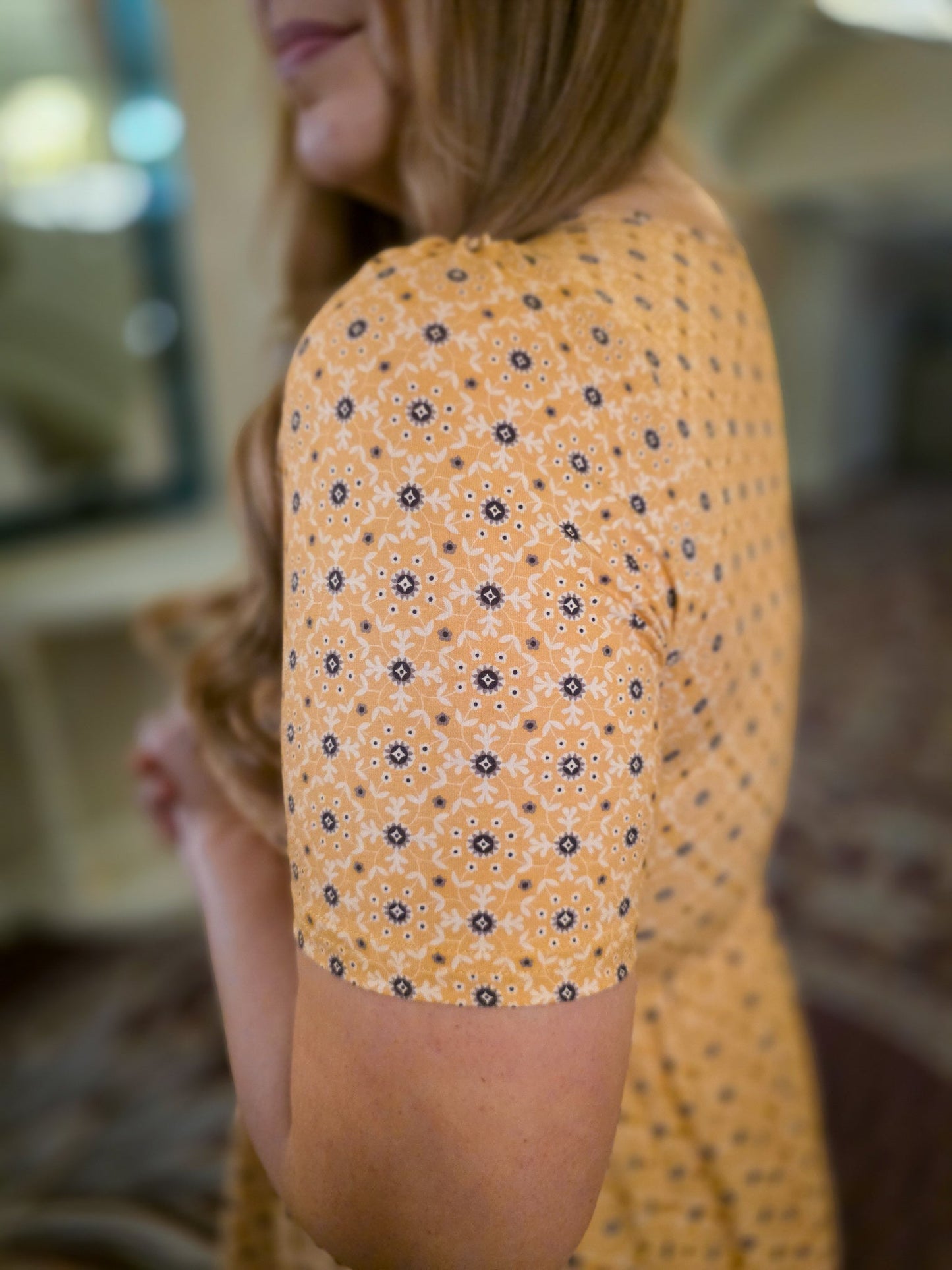 Citron Sunbeam ~ Canterbury Dress