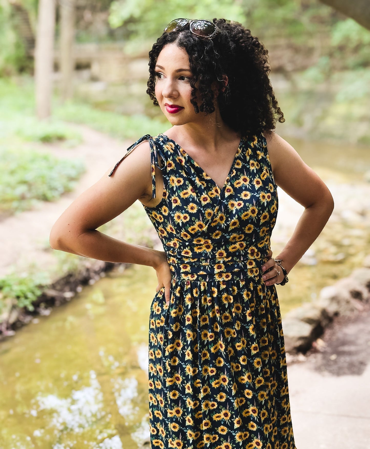 Prairie Sunflower ~ Amorette Dress