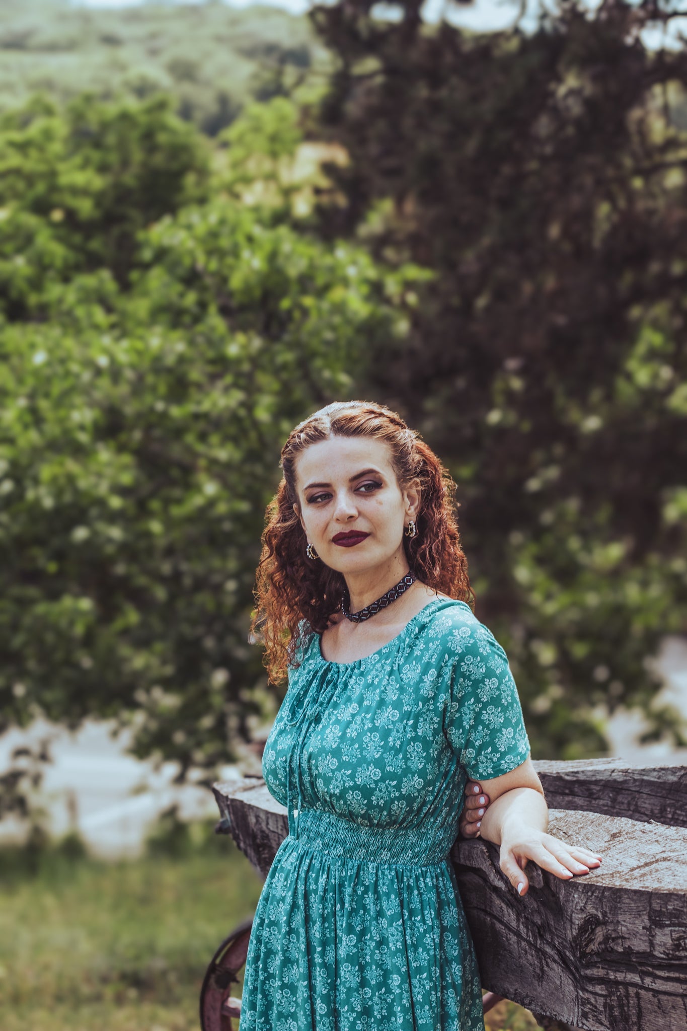Fern River ~ Folklore Dress