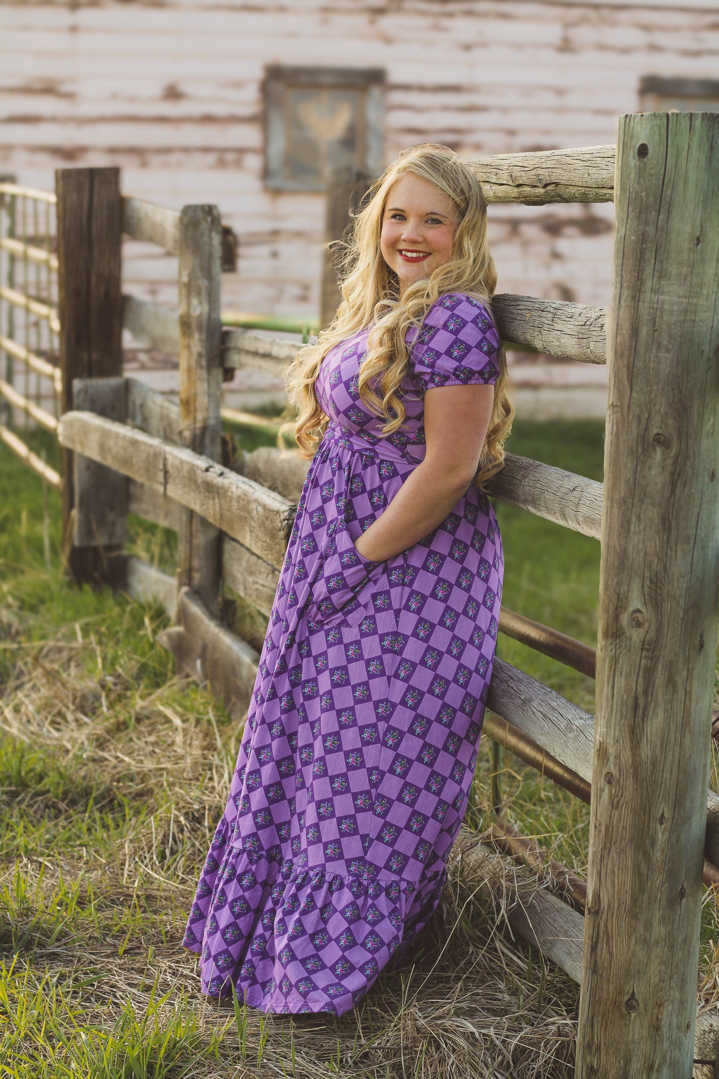 Mountain Laurel ~ Canterbury Patch Maxi