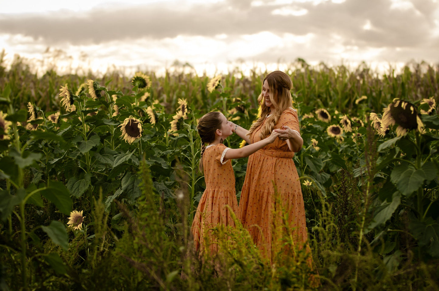 Pressed Marigold ~ Mini Keepsake Dress