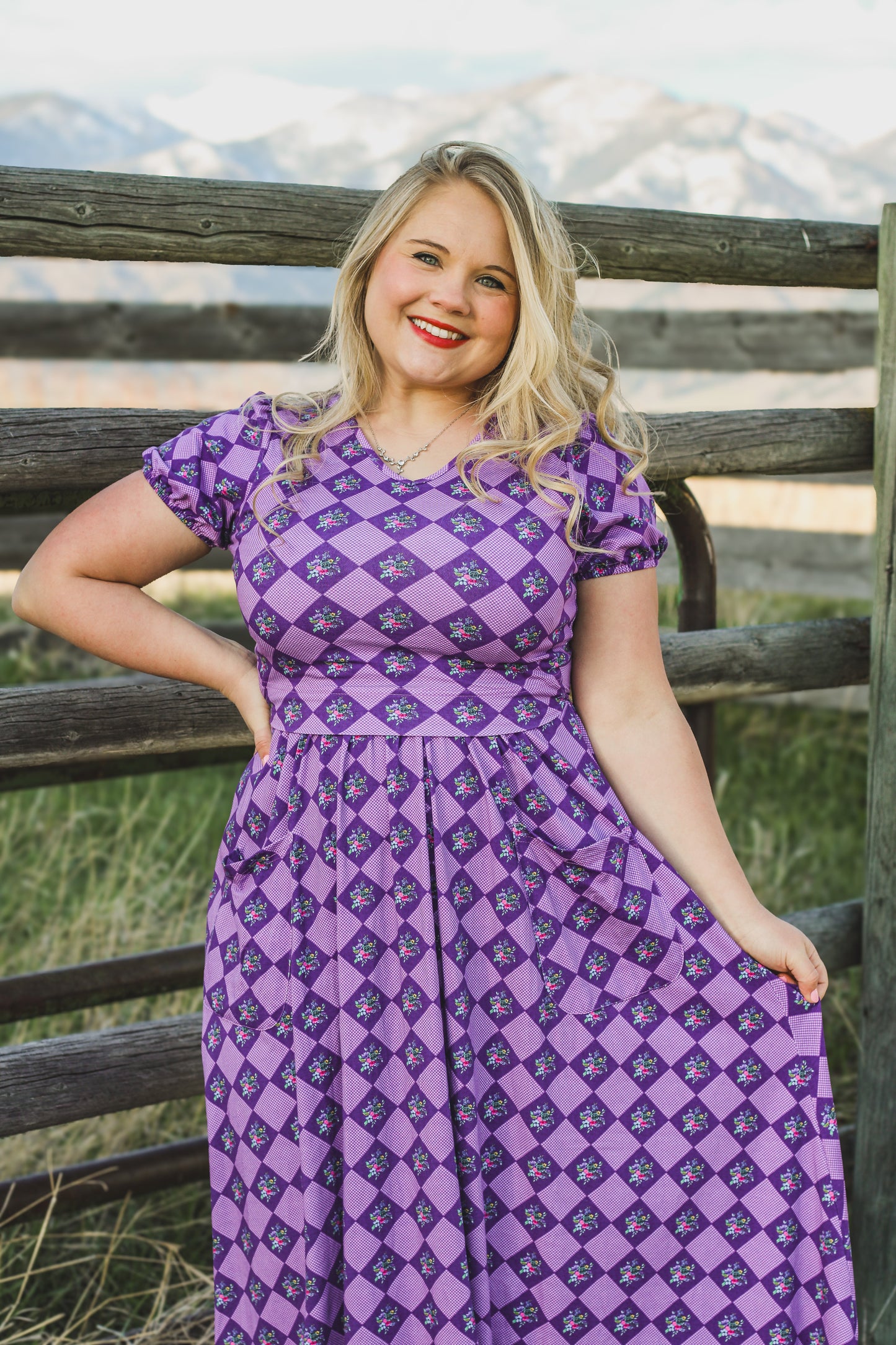 Mountain Laurel ~ Canterbury Patch Maxi