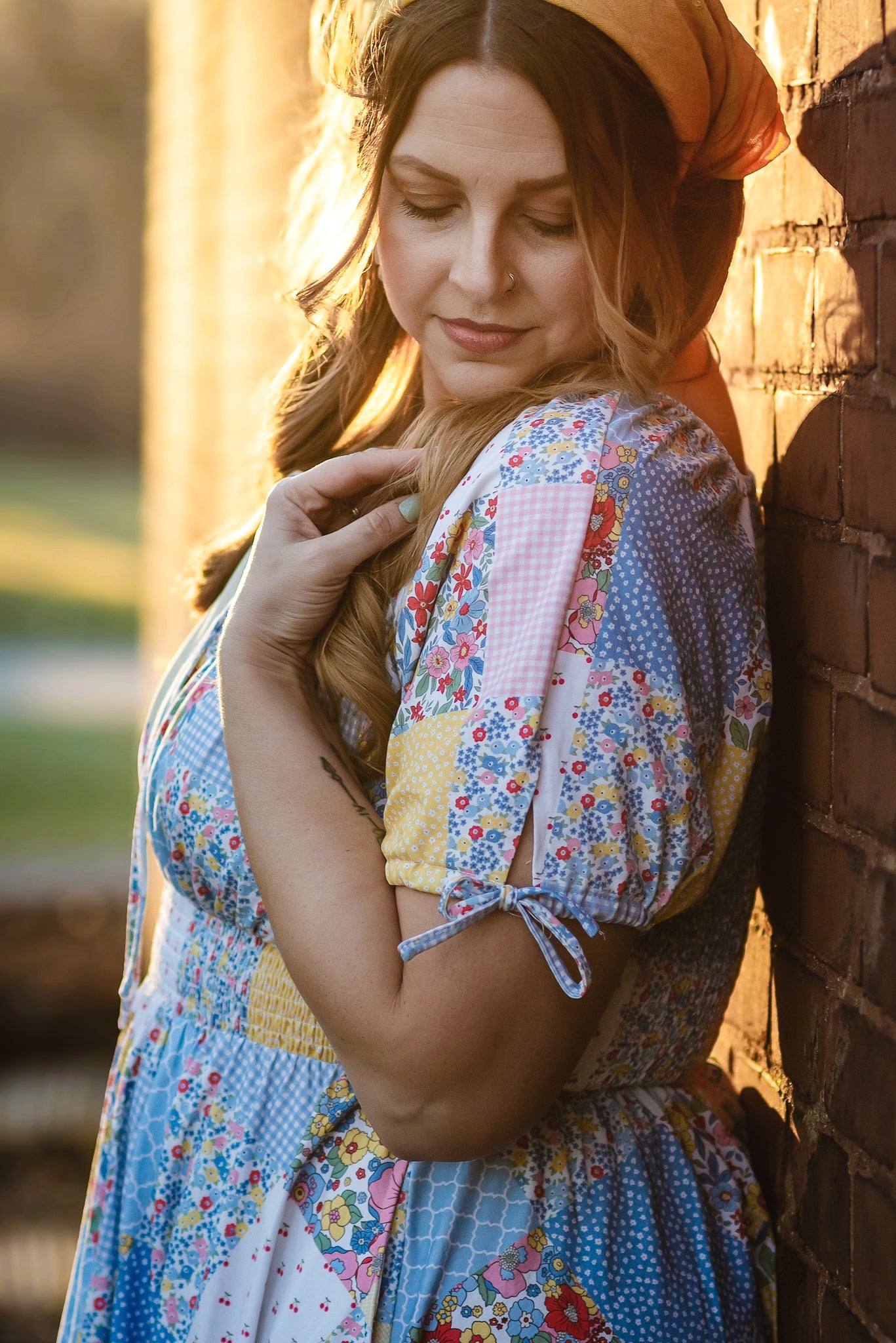 Cottage Calico ~ Folklore Maxi