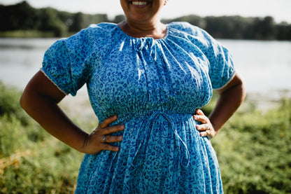 Scripted Azure ~ Abilene Dress