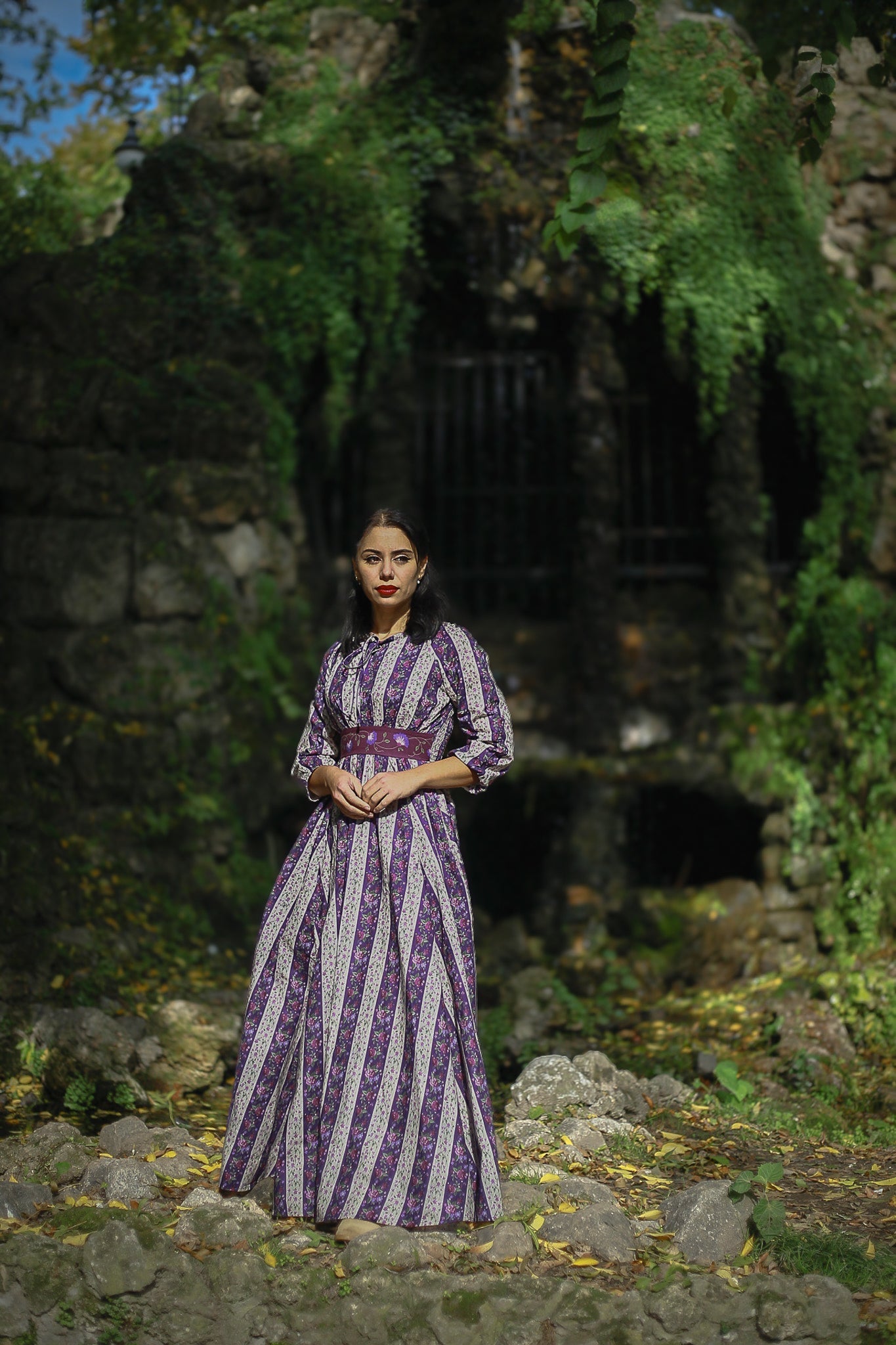 Antique Amethyst ~ Folklore Maxi