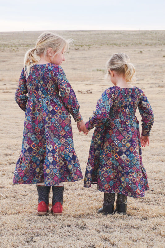 Kaleidoscope ~ Mini Folklore Dress