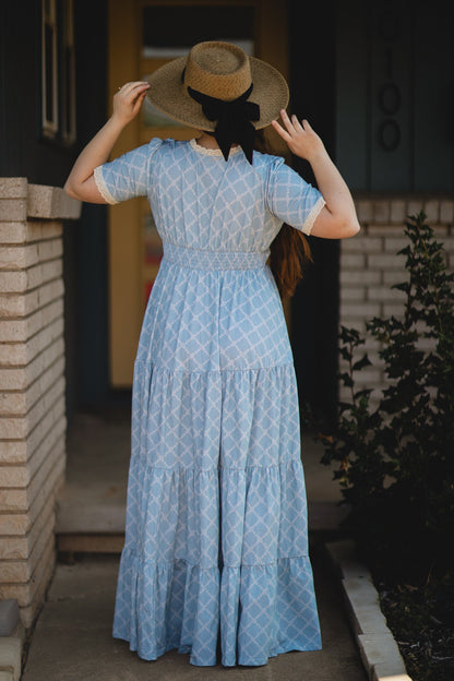 Tranquil Trellis ~ Keepsake Dress