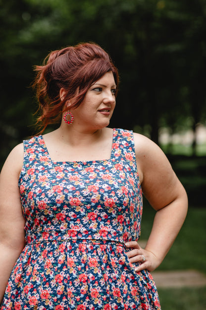 Independence Blossom ~ Homesteader Dress