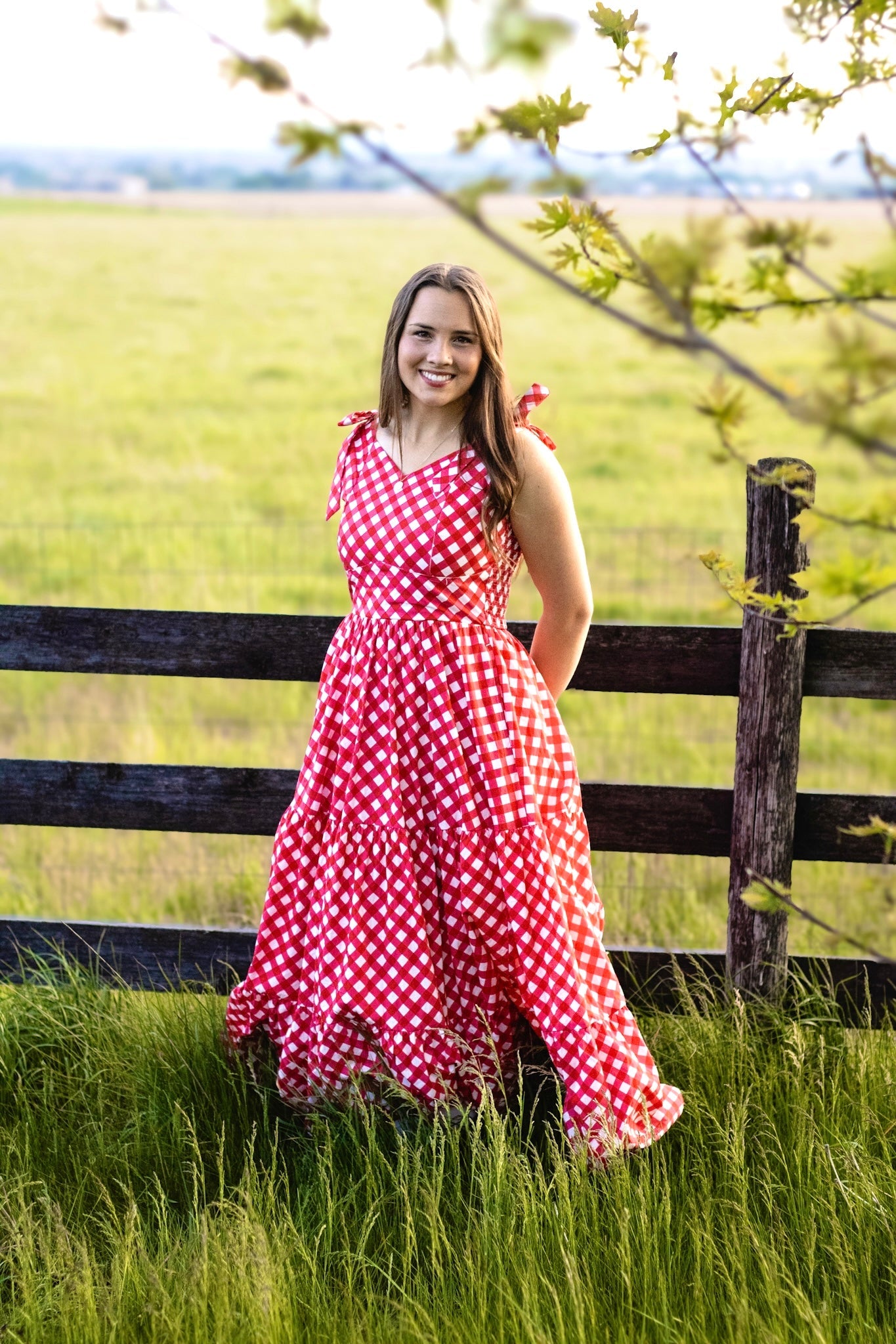 Grenadine Gingham ~ Lenora Dress