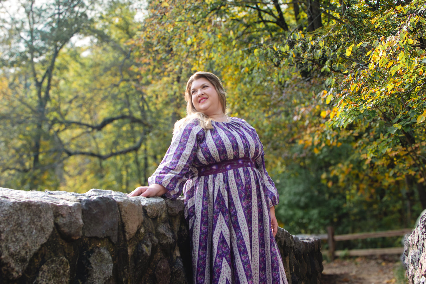 Antique Amethyst ~ Folklore Maxi