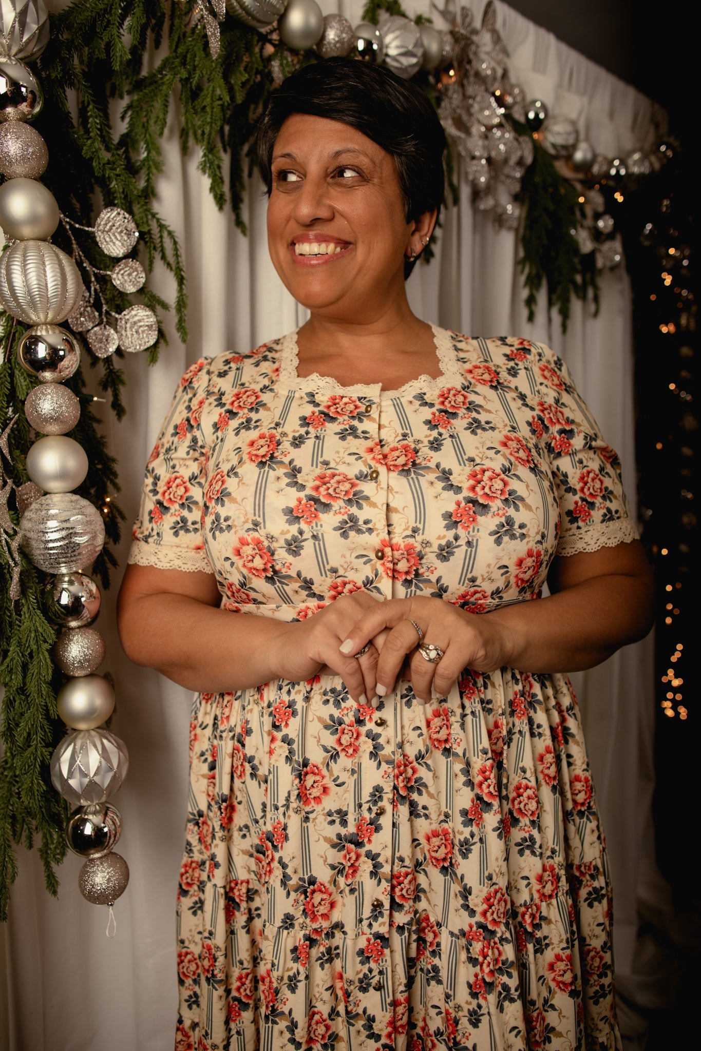 Camellia Carol ~ Hearthside Dress