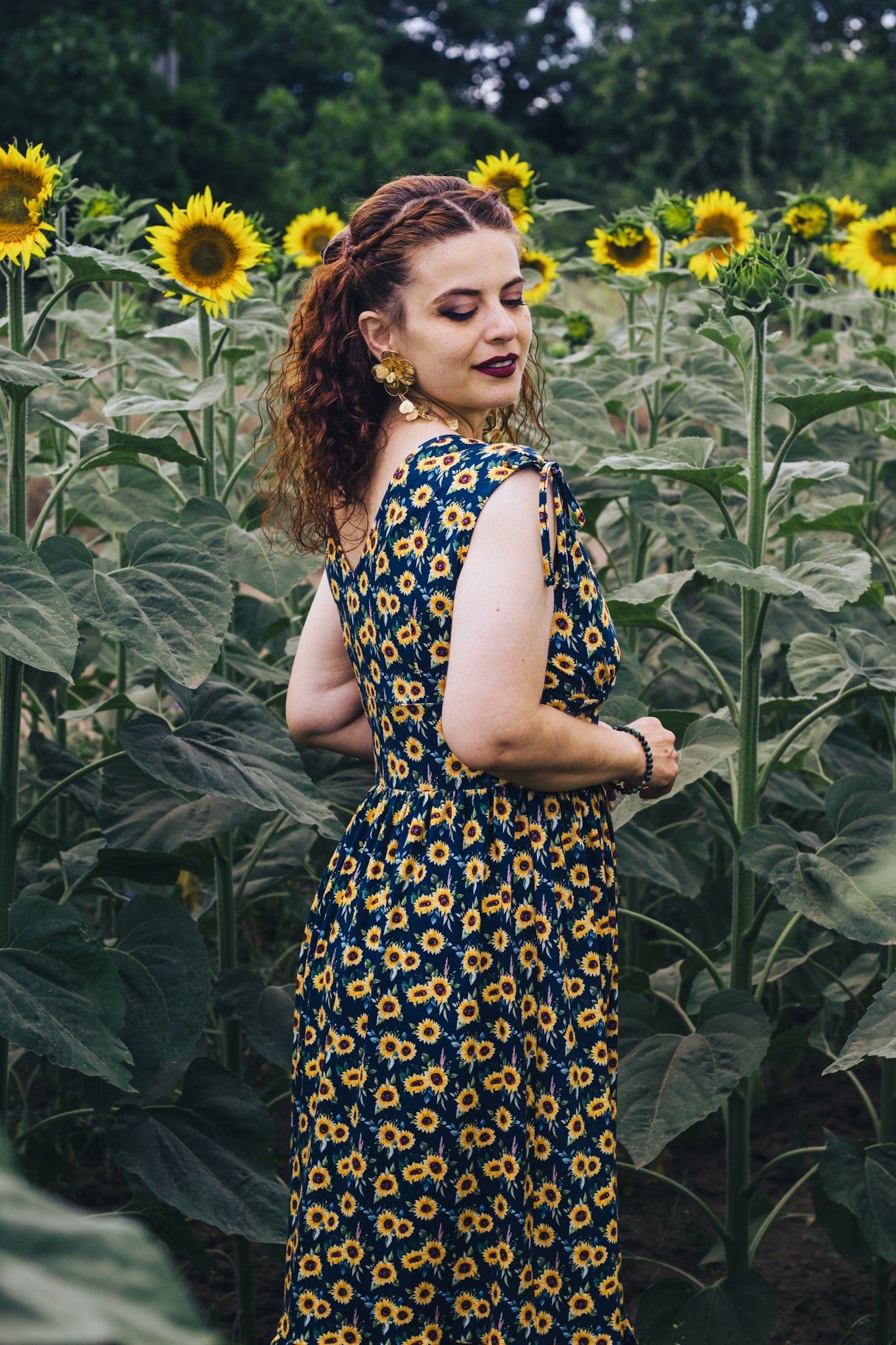 Prairie Sunflower ~ Amorette Dress