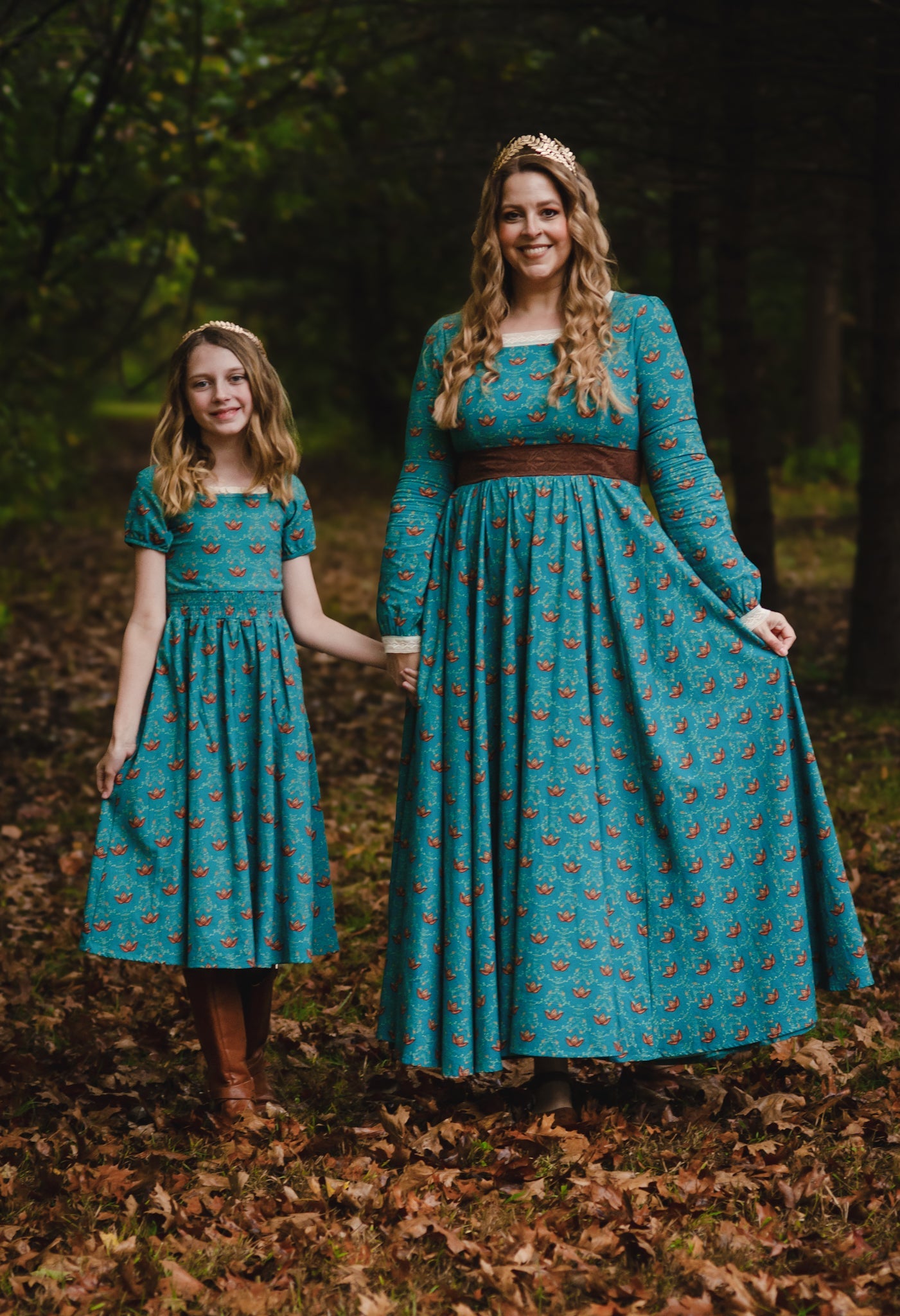 Once a Queen ~ Mini Folklore Dress