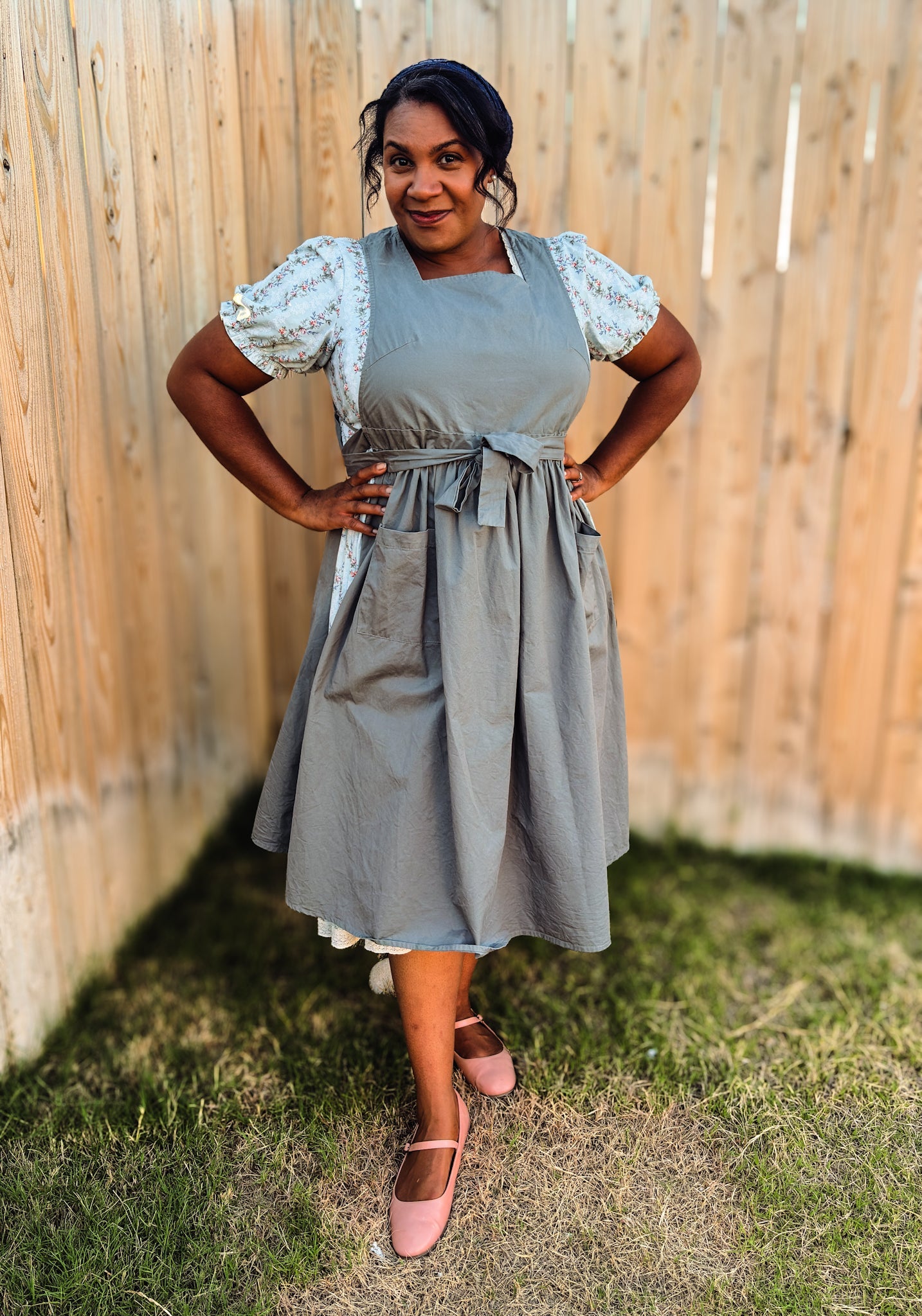 Olivewood ~ Pinafore Apron