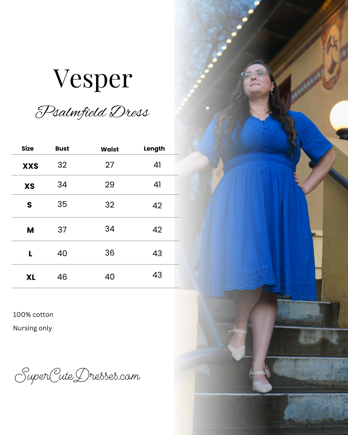 Vesper ~ Psalmfield Dress
