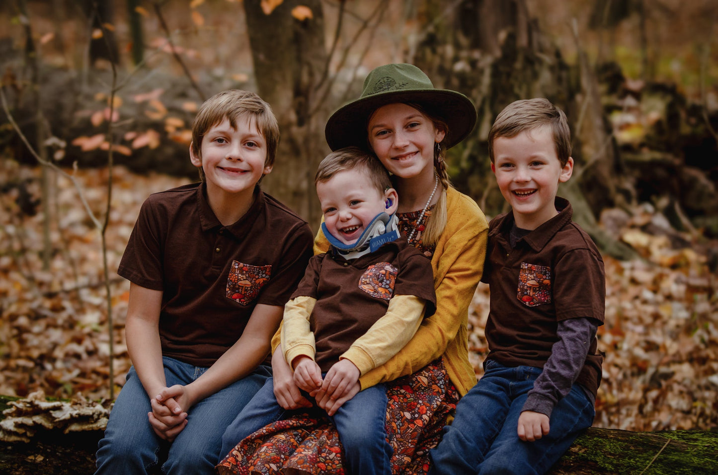 Forest Forage ~ Boy’s Perseverance Polo