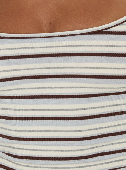 Elzie Knit Cami Tank Multi Stripe