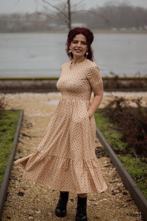 Citron Sunbeam ~ Canterbury Dress
