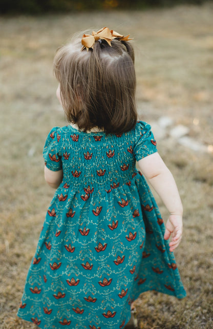 Once a Queen ~ Mini Folklore Dress