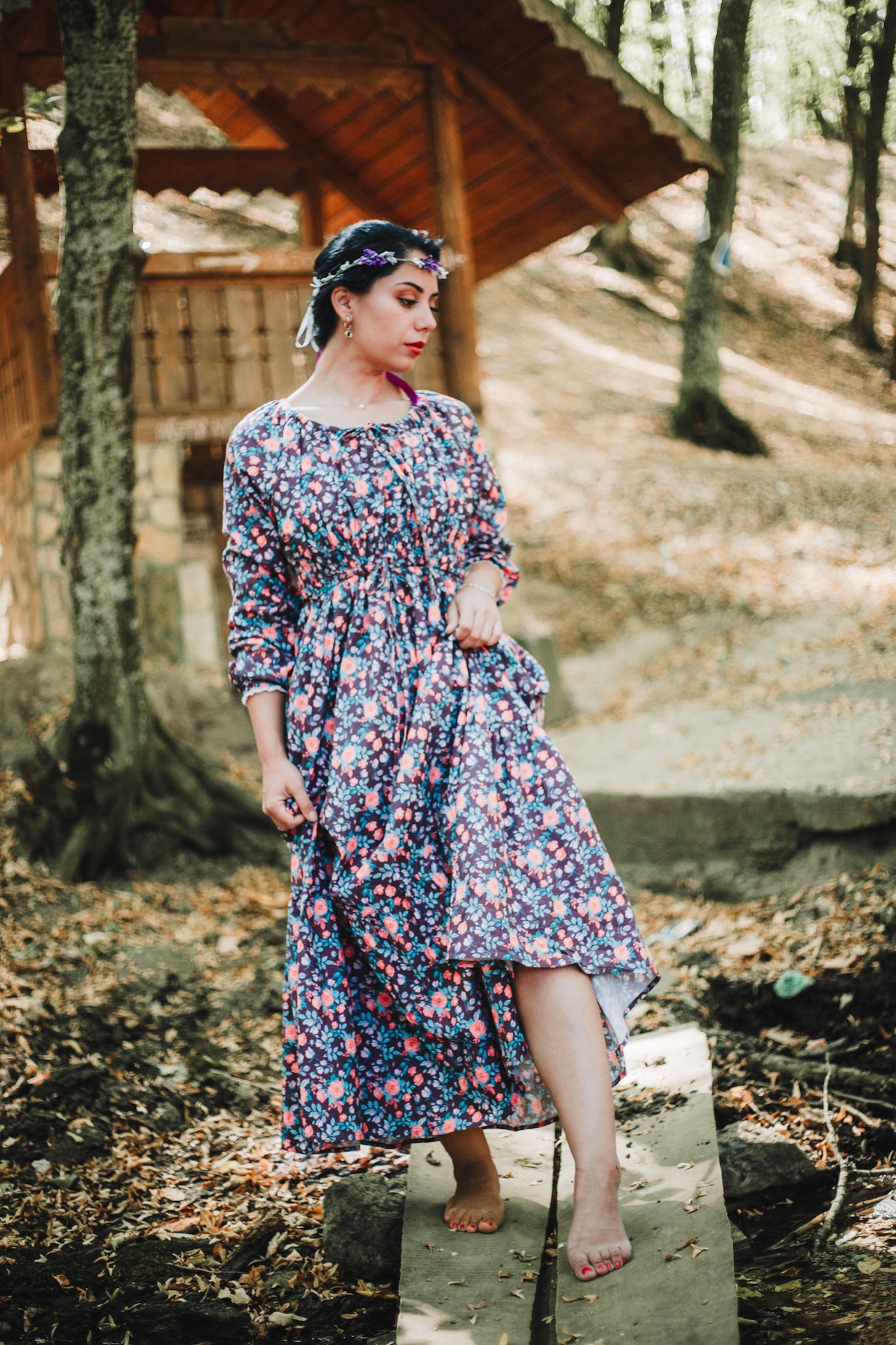 Mahogany Rose ~ Abilene Midi