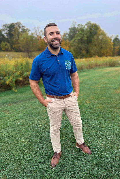 Nordic Snowdrop ~ Men’s Perseverance Polo