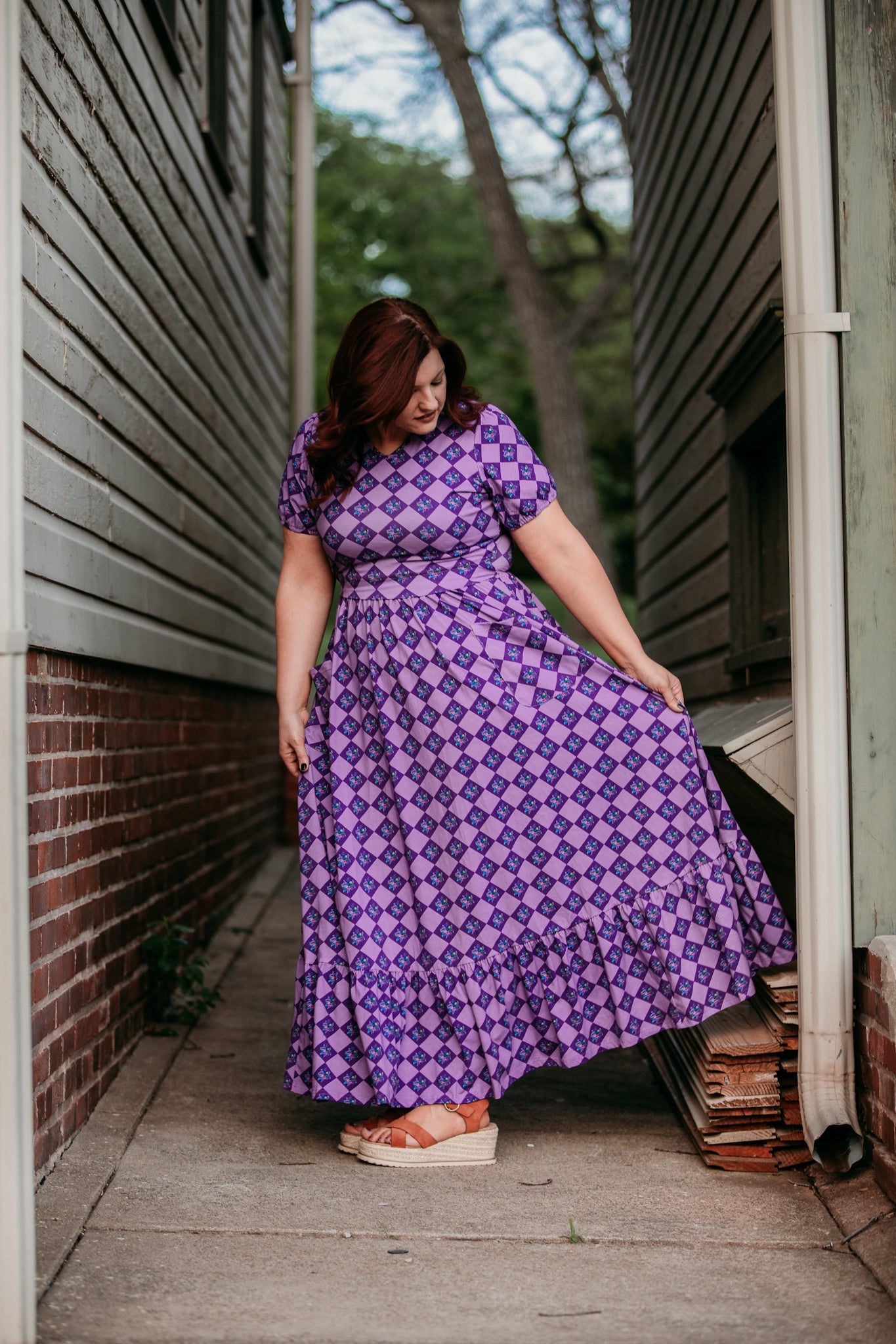 Mountain Laurel ~ Canterbury Patch Maxi