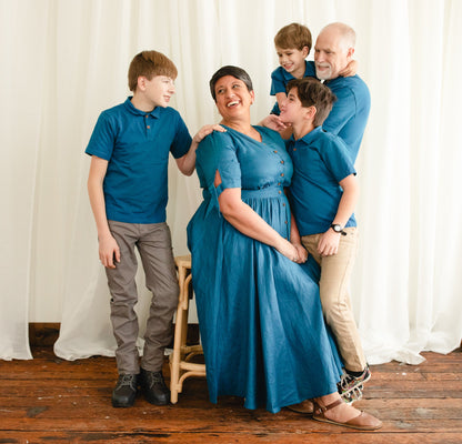 Timeless Teal ~ Men’s Perseverance Polo