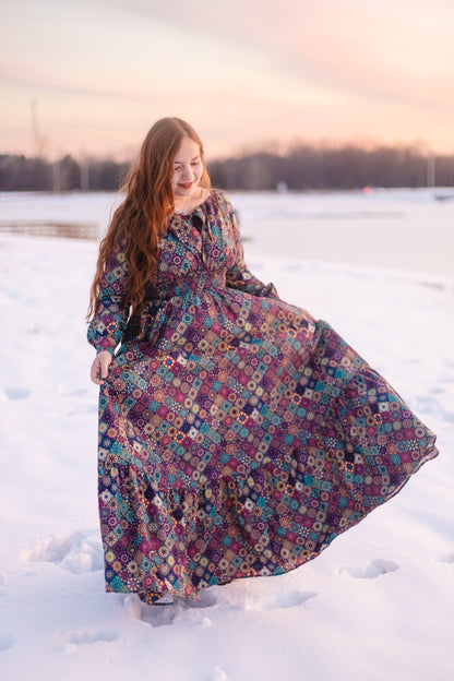 Kaleidoscope ~ Folklore Maxi