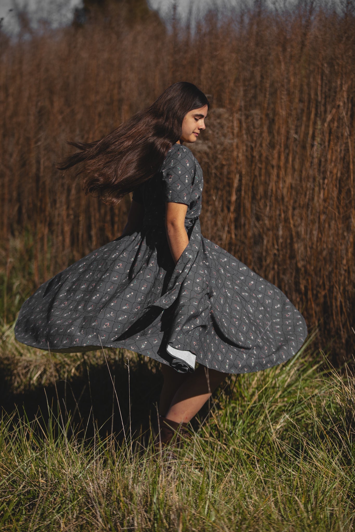 Pearlstone Posy ~ Wildwood Dress