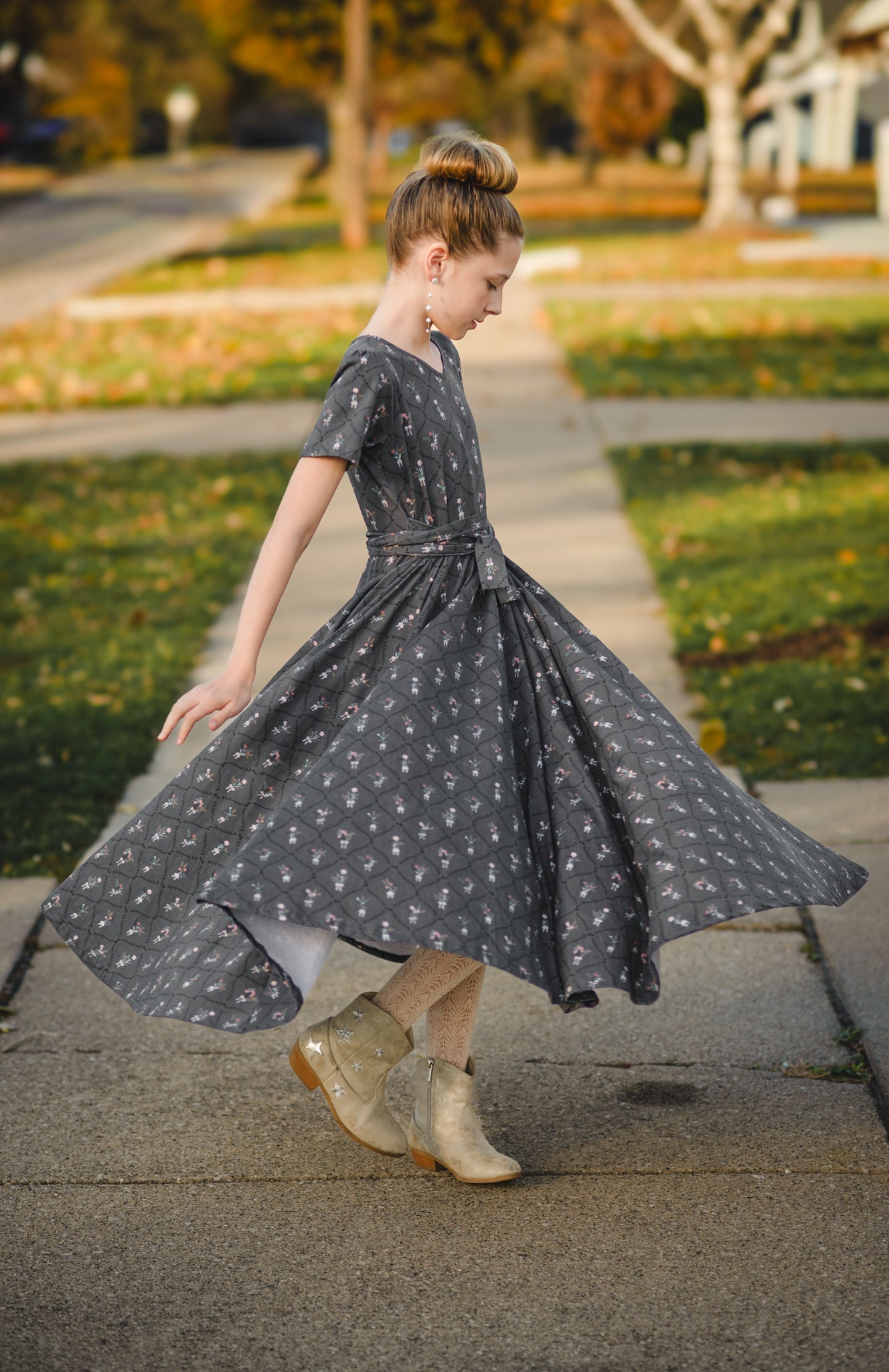 Pearlstone Posy ~ Mini Wildwood Dress
