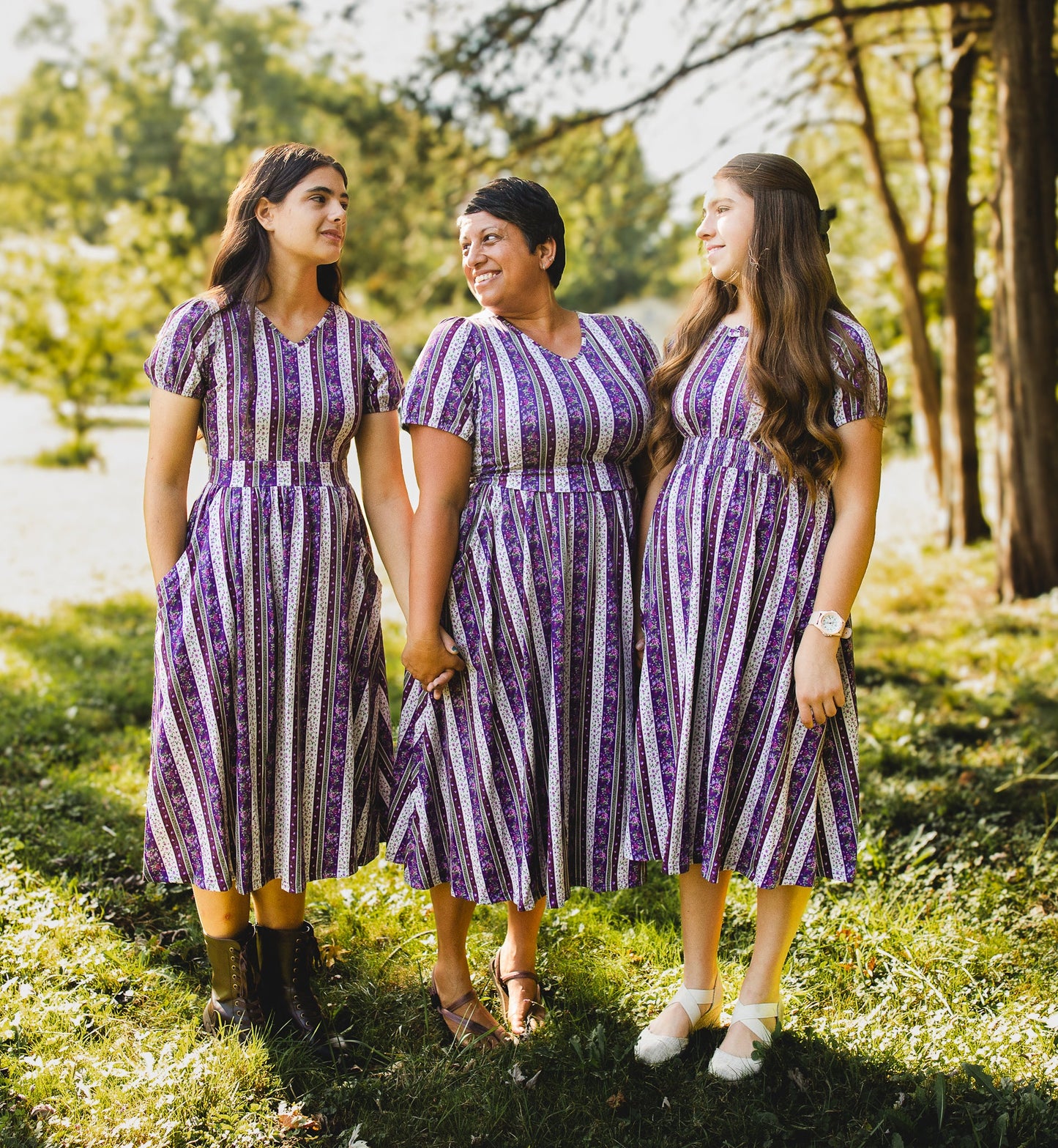 Antique Amethyst ~ Mini Folklore Dress