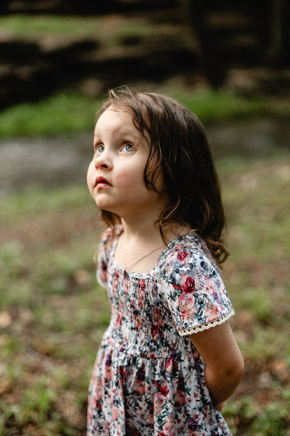 Watercolor Garden ~ Mini Nightingale Dress