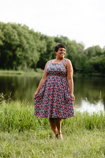 Independence Blossom ~ Homesteader Dress