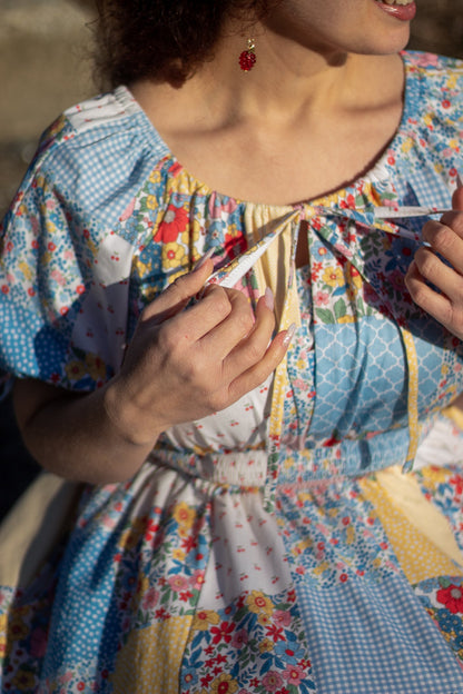 Cottage Calico ~ Folklore Maxi