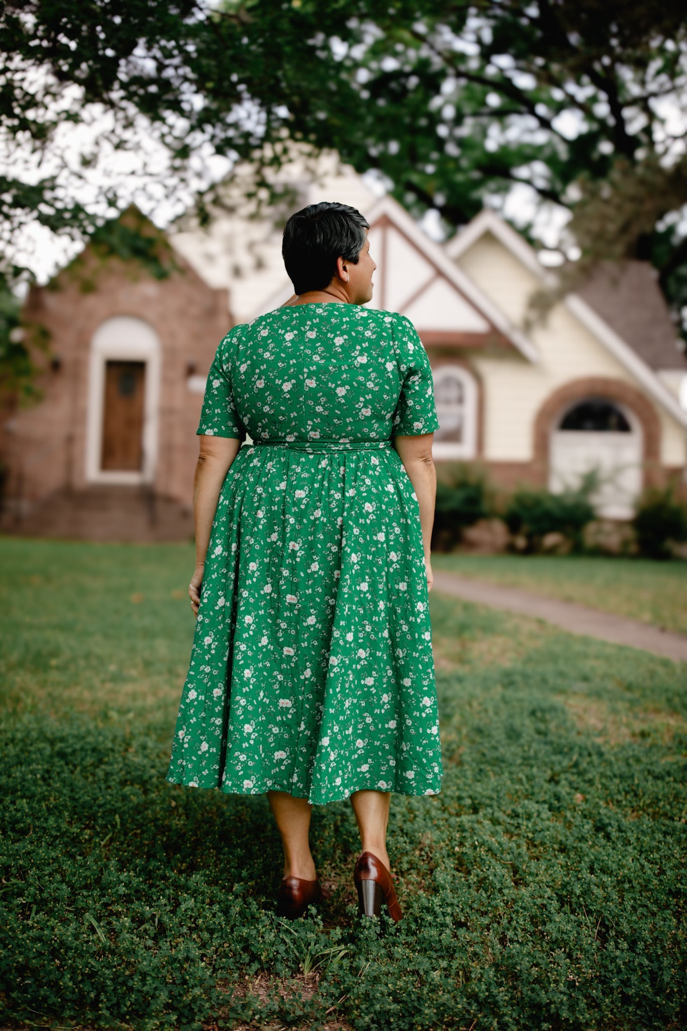 Greenvale Gossamer ~ Wildwood Dress