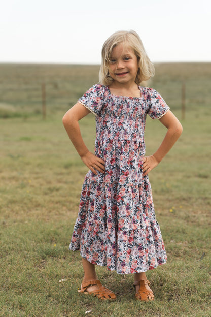 Watercolor Garden ~ Mini Nightingale Dress