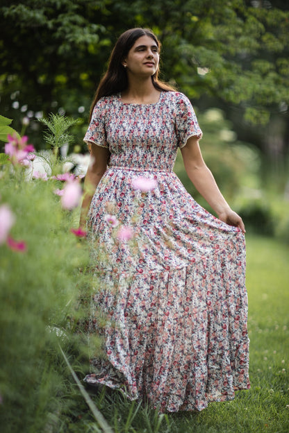 Watercolor Garden ~ Nightingale Dress