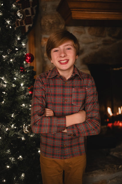 Highland Heritage ~ Boy’s Brave Button-up