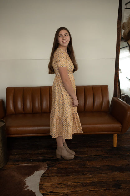 Citron Sunbeam ~ Canterbury Dress