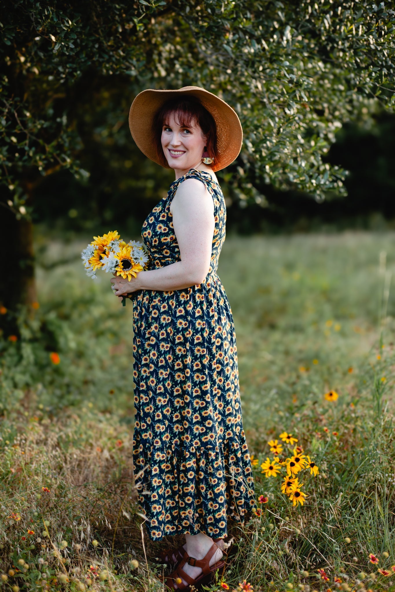 Prairie Sunflower ~ Amorette Dress