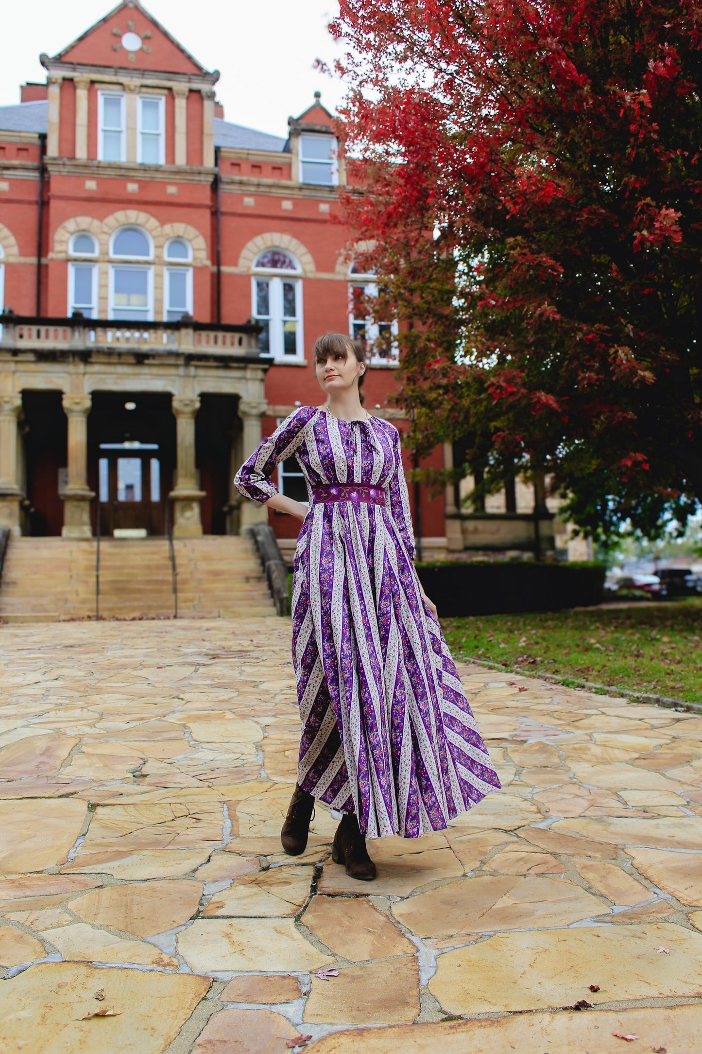 Antique Amethyst ~ Folklore Maxi