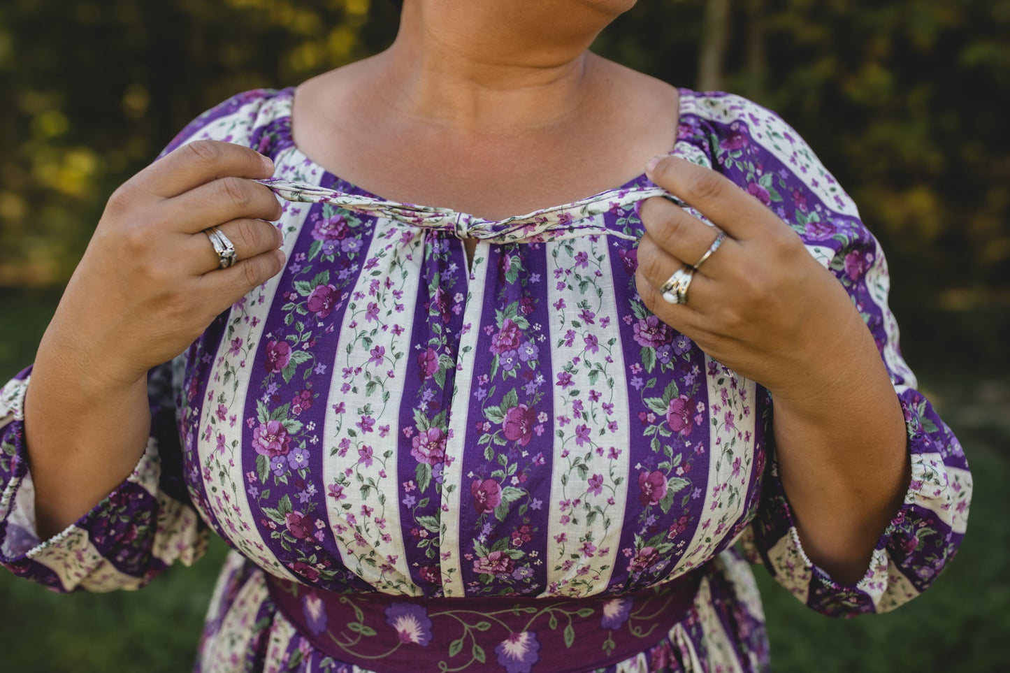Antique Amethyst ~ Folklore Maxi